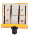 Heavy Duty Copper Double Pole Double Throw Safety Isolator Switch For Industrial Machinery 380V 100A Anti Arc Design showing internal wiring and toggle.