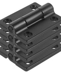 Four Pack Adjustable Torque Stop Positioning Hinges For Cabinet Doors Stainless Steel Friction Hinges Built Tough