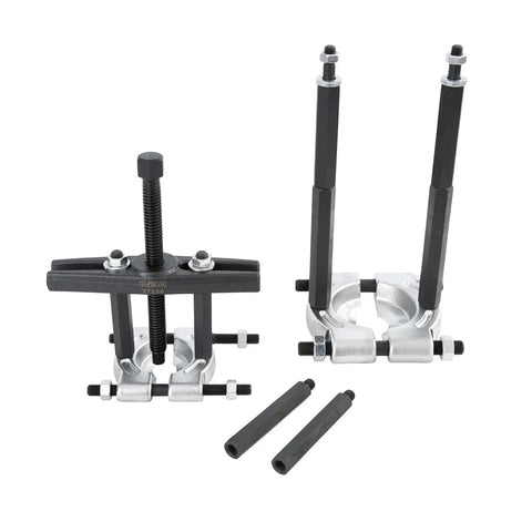 5 Ton Bar Type Bearing Puller Set With Bearing Splitters And Gear Puller Kit for heavy duty wheel bearing removal