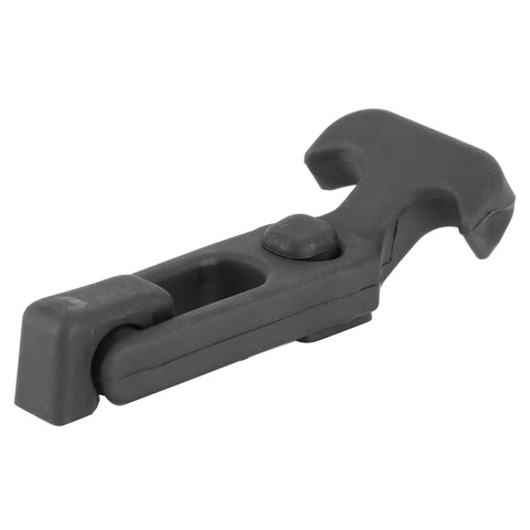Close-up of a T Handle Draw Latch from the 4 Pack Rubber Latches with M5 Screws, non conductive and UV resistant.