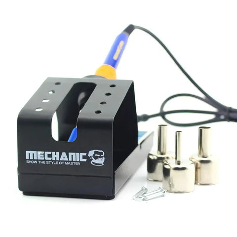 2 In 1 SMD Hot Air Rework Station With Digital Display And Soldering Iron For Phone Repair HK 8506D unit and accessories