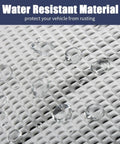 Close-up of Heavy Duty Automotive Heat Shield Insulation Roll With Water-Resistant Material Blocking Moisture, 236 Mil Thick
