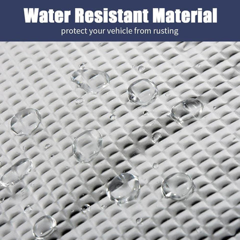 Close-up of Heavy Duty Automotive Heat Shield Insulation Roll With Water-Resistant Material Blocking Moisture, 236 Mil Thick