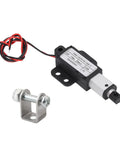 Smooth Operator Telescopic Linear Electric Actuator 24V Low Noise Run Quiet with End Limit Switches and metal mounting bracket.