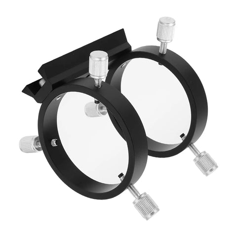 Rock Solid All Metal Telescope Guiding Scope Ring For 43-70mm Inner Diameter And Star Finder Mount Ring With Smooth Durable Screws