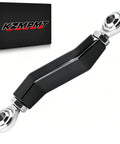 Adjustable Brake Shift Lever Linkage Pushrod For M8 Softail 2018-2025 Bolt On Rear Brake Pedal Height And Angle Adjuster, black