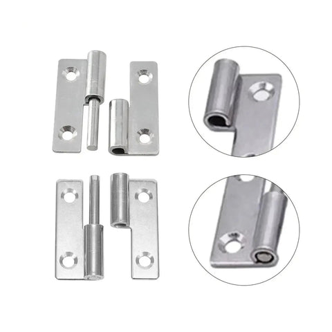 Rotating Concealed Door Hinges Removable Stainless Steel Cabinet Hinge For Furniture Sliding Joint Heavy Duty shown close-up