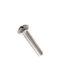 Rock Solid 304 Stainless Steel Machine Screws 20 Pack Quarter Inch By Twenty Threads With Phillips Pan Head And Rust Proof Heavy Duty Fasteners For Your Next Major Build Project, single pan head screw.