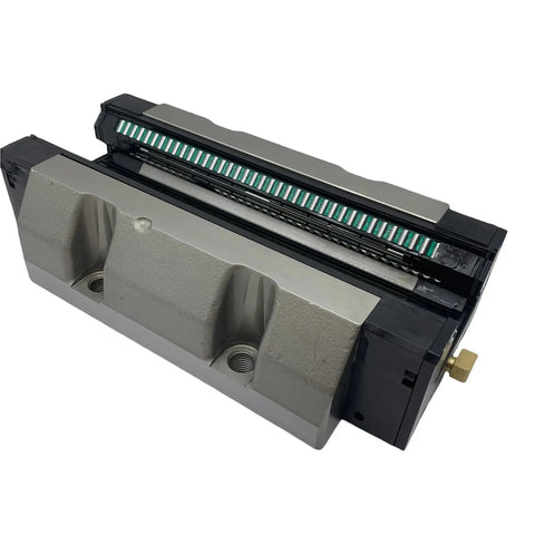 Rock Solid SRG55C GK Linear Guide Slide Rail Kit With Heavy Duty Carriage For Precision Motion Control Systems And High Speed Automation Projects That Need Smooth Operation And Reliability Every Single Time, detailed view showing the carriage structure.