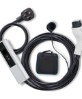 Level 2 Portable EV Charger With 40 Amp Adjustable Current, 240V, 25 Foot Cable, NEMA 14-50P Plug and SAE J1772 connector