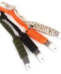 Paracord Handle Crowbar Mini Tool Stainless Steel EDC Pocket Keychain For Outdoor Hiking Camping And Climbing Grab And Go Everyday Carry Ready Compact Multi Purpose Pry Bar Pack Of 4 In Black Green Orange Desert Camouflage