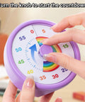 Colorful Visual Countdown Timer Kid Friendly For All Ages 60 Minute Time Timer For Classroom Home Office Kitchen in use