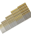 Top Pick 100 Piece Twist Drill Bit Set For Woodworking And DIY Projects With Titanium Plating High Speed Steel Round Shank.