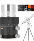 1.25 Inch Helical Focuser For Telescopes With 10mm Focusing Stroke And 0.05mm High Precision Fine Tuning Aluminum Alloy Build