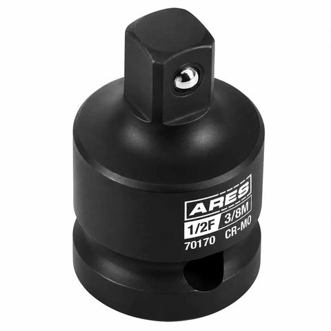 Impact Socket Adapters And Reducers Set With Storage Case For One Quarter Inch, Three Eighth Inch And One Half Inch Drives Includes Step Up And Step Down Adapters And Reducers For Heavy Duty Impact Tools
