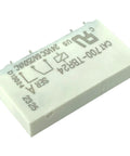 15 Pack 24VDC 6A 250VAC 5 Pin Relay Workhorse For Industrial Control Panels HVAC And Automation Systems Plug And Play Drop In Replacement Compatible With Omron MY4N Finder And Similar Sockets on white background