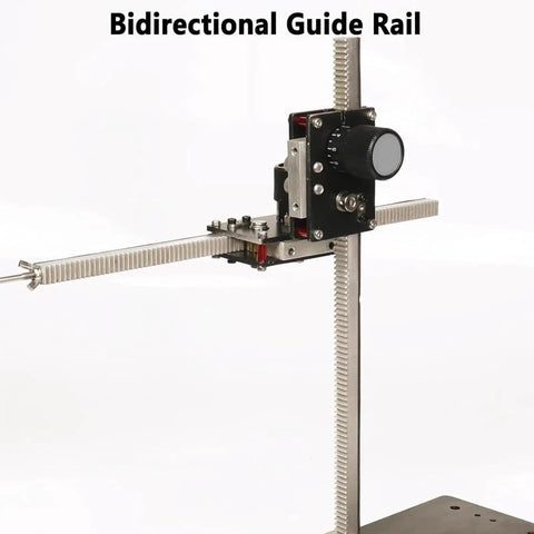Dope Pro Grade Stop Motion Rig Kit With High Precision Fixed Bracket And Two-Way Guide Rail X 30cm Y 40cm Studio Rigging System For Clay Figures Models And Object Photography, bidirectional rail