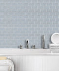 Glass Peel And Stick Subway Tile Backsplash For Kitchen Self Adhesive And Easy Install 5 Sheets Covering 5 Sq Ft Each 15 Inch By 12 Inch