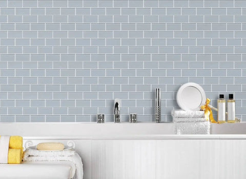 Glass Peel And Stick Subway Tile Backsplash For Kitchen Self Adhesive And Easy Install 5 Sheets Covering 5 Sq Ft Each 15 Inch By 12 Inch