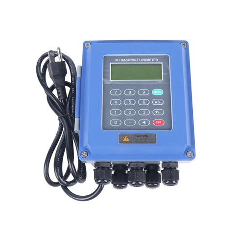 Heavy Duty Ultrasonic Liquid Flow Meter With TM-1 And TS-2 Transducers, DN20-700mm, IP67, For Water Sea Water Sewage Oil Alcohol