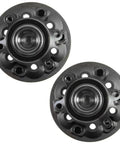 Front Wheel Bearing And Hub Assembly Pair 2009 To 2012 Chevy Colorado Gmc Canyon 2WD close-up view of components.