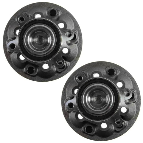 Front Wheel Bearing And Hub Assembly Pair 2009 To 2012 Chevy Colorado Gmc Canyon 2WD close-up view of components.
