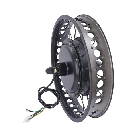 High Power 2000W 48V Electric Bike Conversion Kit With Rear Wheel Hub Motor For 20 by 4 Inch Wheels
