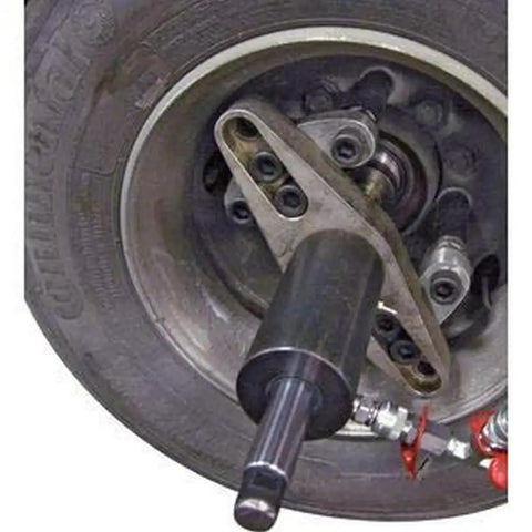 Low Trailer Hub Puller Kit 15 Piece Tool Set For Bearing Removal And Press Out 225mm Hubs With 10 Screws V3750 Compatible in use