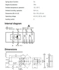 Hard Working Gear Actuator GEB1611E specifications for HVAC dampers, showing torque, dimensions, and internal diagram details.
