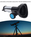 102mm Reflector Telescope Focuser For 1.25 Inch Eyepiece, Durable ABS focus seat with fixing screws, easy operation accessory for stable viewing.