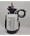 Top Rated Compatible Pneumatic Transmission Fluid Pump For ATF Extraction And Dispensing Simplifies Auto Maintenance With One-Handed Power Transfer And Quick Swap Tips, featuring a transparent tank, pressure gauge, and hose.