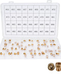 Holley Carburetor Main Jet Kit 64-99 Size Assortment, 72 Jets, 2 Each, 1/4-32 Thread for Holley models in case