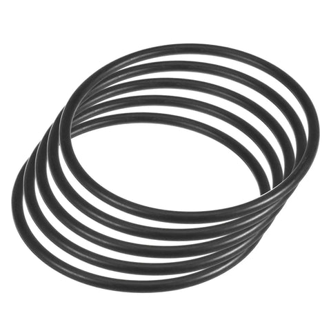 Image of Go To Universal Sewing Machine Motor Stretch Belt Set Five Pcs 330mm Perimeter 13 Inches Three Sixteenth Inch Thick Nitrile Rubber
