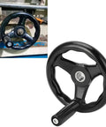 Beefy Heavy Duty Lathe Hand Wheel 160mm Diameter With 16mm Mounting Hole For Milling Lathe And Grinder Engineering Plastics