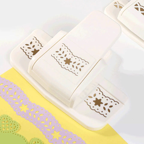 All In One Border Punch Embossing Tool For Scrapbooking And Card Making, Edges Punches And Paper Cutter In One Compact Machine
