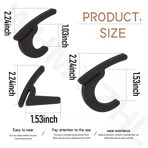 Universal Hooks For Garage Shelving And Industrial Storage Racks With Keyhole Slots UV Resistant Holds Up To 40 Lbs
