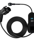 Grab And Go Portable Level 2 EV Charger With Type 1 J1772 Plug, 16A, 5 Meter Cable, IP67 Waterproof, Heavy Duty And Fire Resistant EVSE Charging Station