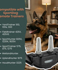 1 Inch Replacement Prongs Set Of 2 Stainless Steel Probes For Remote Training Collars in use on German Shepherd