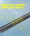 Close-up of 24 Inch And 19 Inch Windshield Wiper Blades Replacement illustrating memory metal shrapnel for Jetta 2011 2023