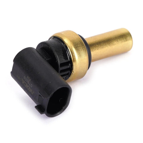 Slick Coolant Temperature Sensor For Engine Monitoring Ride Ready Durability For Buick Encore GMC Canyon Cadillac CT6 Chevy Bolt EV Sonic Trax close up view.