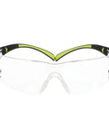 Straight Up Tough Prescription Safety Glasses With Plus Two Point Zero Diopter Reading Aid And Anti Scratch Anti Fog Clear Coating designed for workshop use.