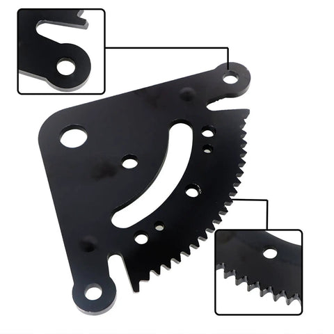 Steering Sector And Pinion Gear With Bushings Replacement Compatible With 155C And 190C Tractors Direct Fit Durable Metal