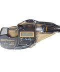Pro Grade Electronic Digital Micrometer Featuring Vernier Caliper Engineering 0 To 25 Millimeter Range And Wicked Sharp.0001 Millimeter Resolution in a protective wrapping.
