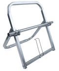 Heavy Duty Steel Cable Reel Dispenser Rack Delivers Tangle Free Cord Management With Smooth Rolling Base, sturdy steel frame.