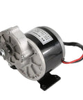 Gear Reduction Electric Motor For E Bikes And Scooters 12V 250W Brushed DC Motor With 8.9 To 1 Reduction, aluminum housing