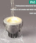 Xghwnpd 7W Waterproof Led Downlight - Recessed Indoor Lighting showcasing IP65 waterproof design with water splashing.