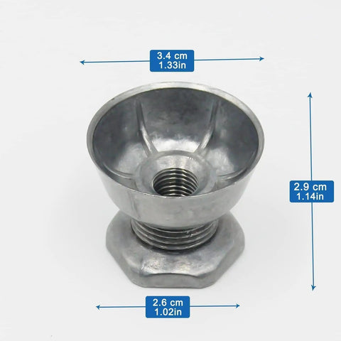Dryer Motor Pulley 29 Replacement For Whirlpool Maytag Kenmore Compatible WP8066184 metal part with dimensions shown