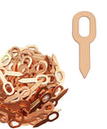 All In One Pro Car Dent Puller Ring Kit 100 Pcs Heavy Duty Universal, iron plated copper rings for auto repair