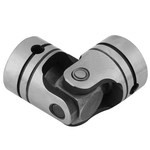 12mm U Joint Universal Joint For 1/2 Inch Round Shaft in 40Cr Steel, 2.05 Inch Length, close-up view of heavy-duty design