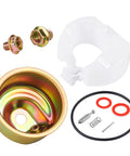 Carburetor Repair Kit For Most Carbs With Bowl Gasket Float Pin Needle Valve Spring Screws And Washers Easy Install Electric Start Kit